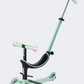 Micro Mini2Grow Deluxe Magic Led Kids Skating Scooter Mint/Black