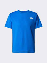 The North Face New 24/7 Boys Lifestyle T-Shirt Hero Blue