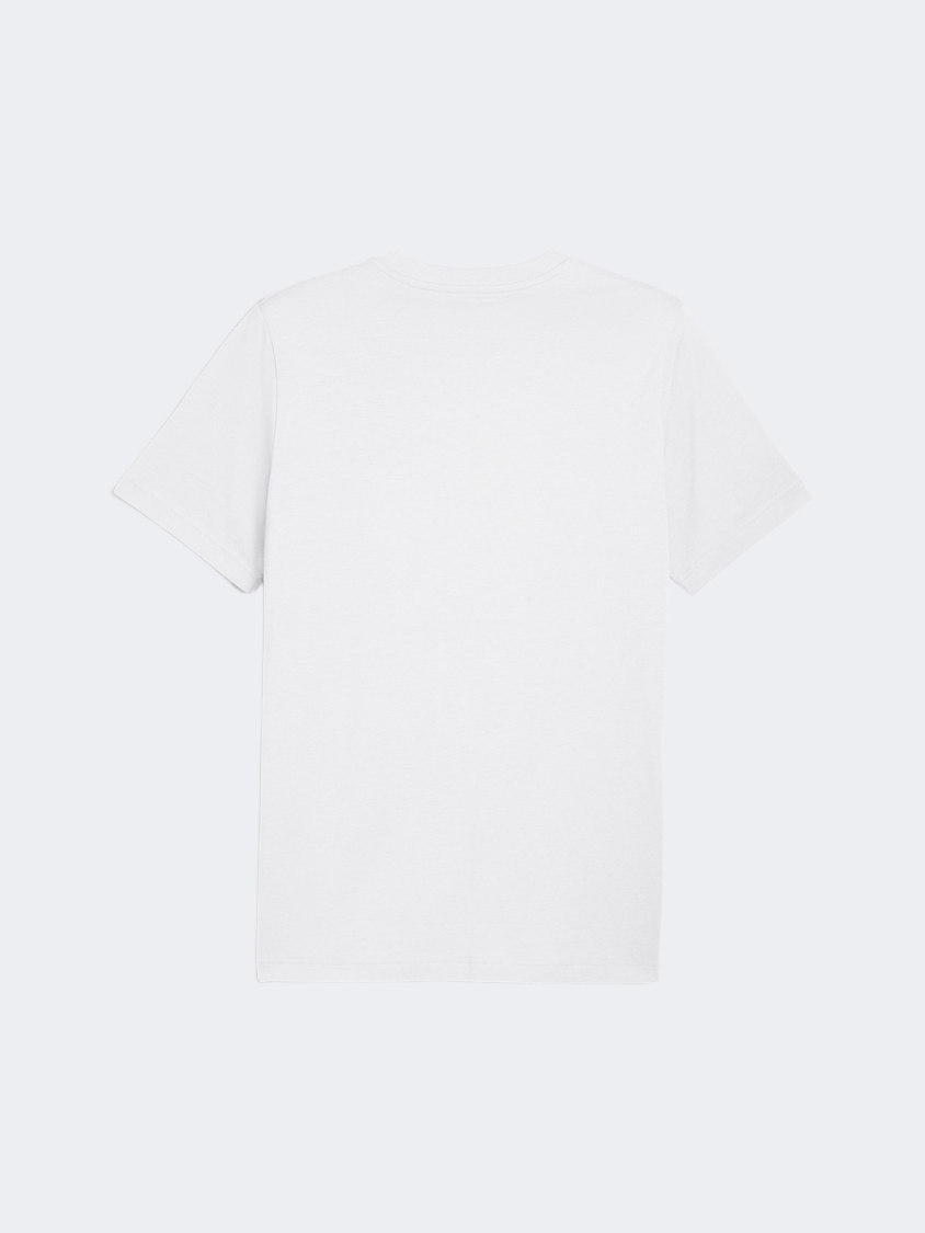 Puma Graphic Small Box Men Lifestyle T-Shirt White