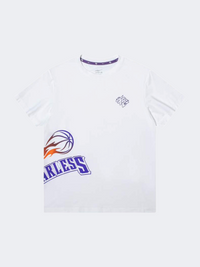 Erke Fearless Kids-Boys Basketball T-Shirt White