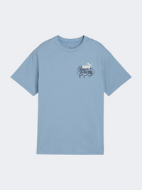 Puma Mid 90S Graphic Ii Boys Lifestyle T-Shirt Cool Blue