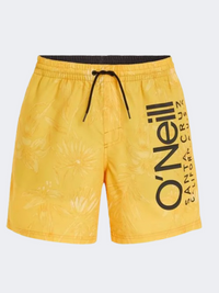 Oneill Califloral Men Beach Swim Short Yellow