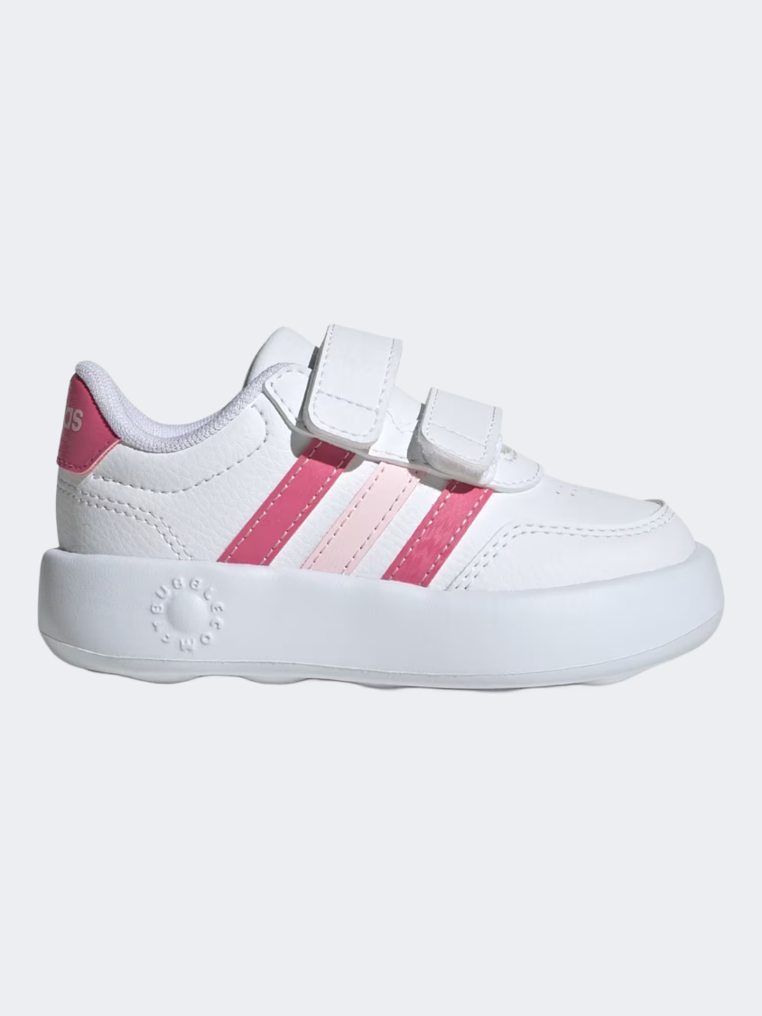 Adidas Breaknet 3.0 Infant-Girls Sportswear Shoes Cloud White/Pink