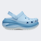 Crocs Mega Crush Matte Unisex Lifestyle Clog Blue Calcite