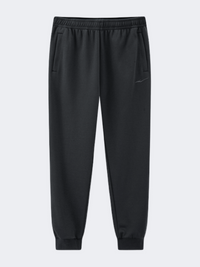 Erke Knitted Cropped Men Training Pant Dark Grey