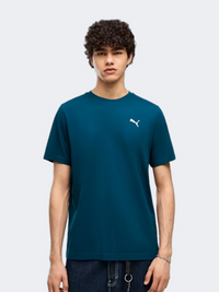Puma Wardrobe Essentials Men Lifestyle T-Shirt Midnight Petrol