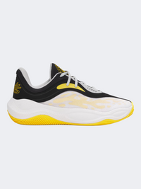 Under Armour Curry Splash 25 Men Basketball Shoes Black/White/Taxi