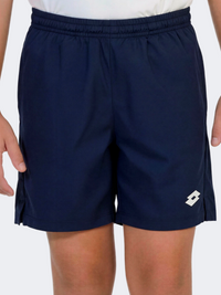 Lotto Squadra Iv Kids-Boys Tennis Short Navy Blue