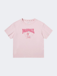Erke Kids-Girls Lifestyle T-Shirt Pale Pink