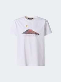 The North Face Mountain Night Relaxed Boys Lifestyle T-Shirt White