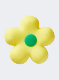 Crocs Orange Retro Flower Unisex Lifestyle Pins Yellow