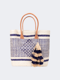 Rock Club Sisal Women Beach Bag Beige