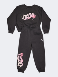Nike Jordan Jumpman Club Bubble Fleece Unisex Lifestyle Set Off Noir