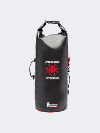 Cressi Octopus Dry Diving Bag Black/Red
