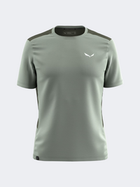 Salewa Puez Hybrid Dry Men Hiking T-Shirt Shadow