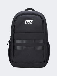 Erke Unisex Lifestyle Backpack One Compartment Black