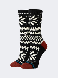 Stance Flake Crew Unisex Lifestyle Sock Black