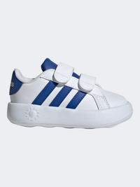 Adidas Grand Court 2.0 Infant-Boys Sportswear Shoes White/Blue/Black
