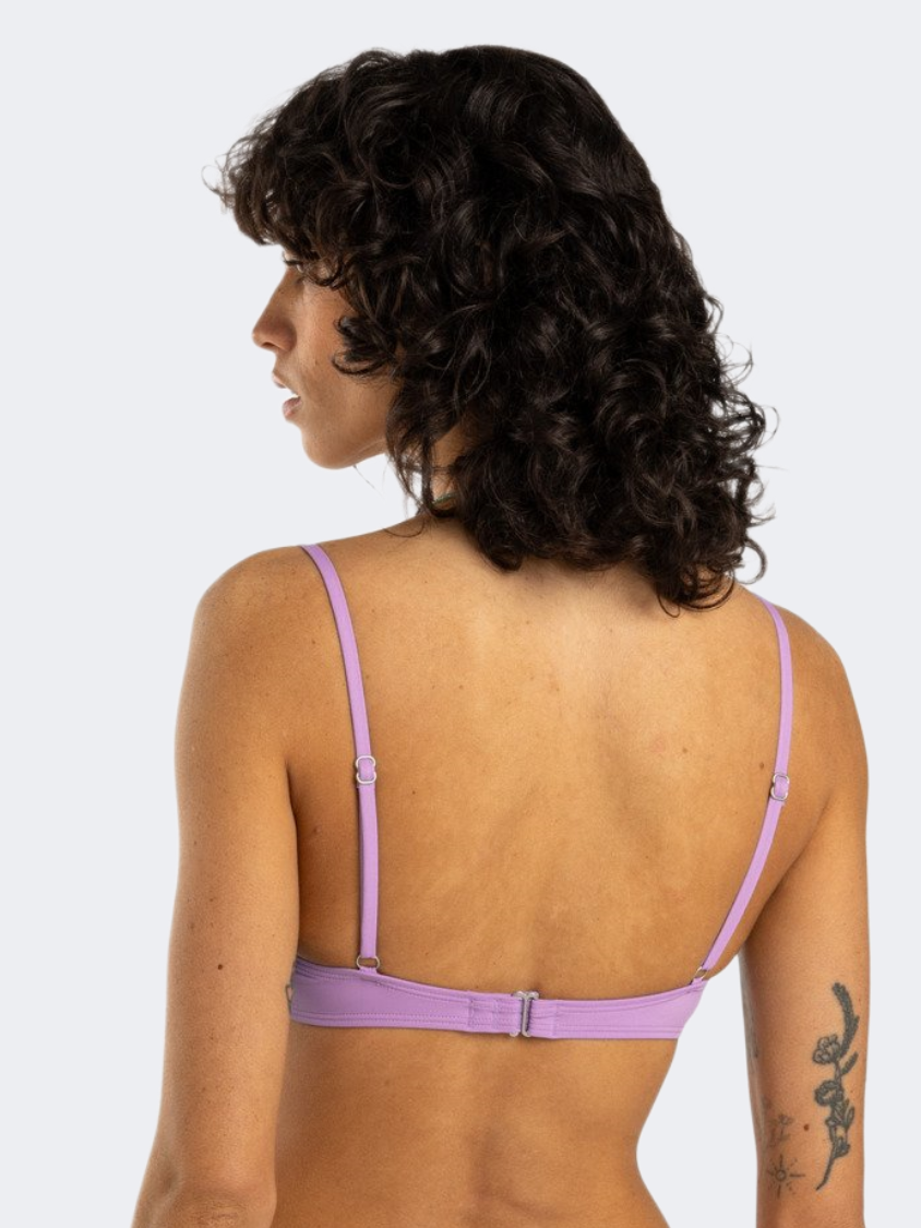 Billabong Sol Searcher Morgan Women Beach Bra Prism Violet