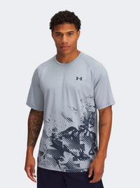 Under Armour Tech Fade Men Training T-Shirt Harbor Blue/Grey