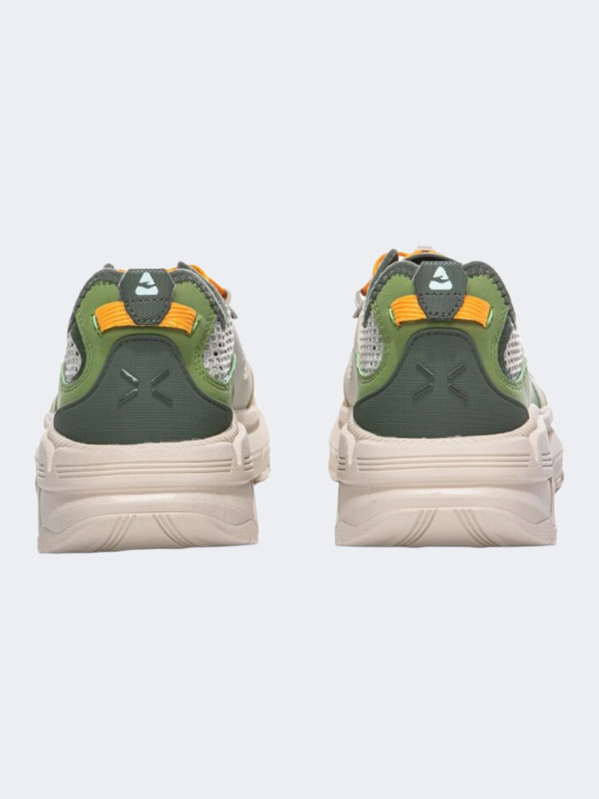 Erke Casual Men Lifestyle Shoes Grey/Silver Green