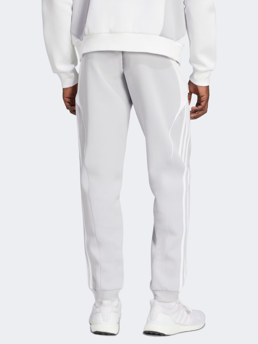 Adidas Ubp Real Madrid Double Knit Men Football Pant Grey/White