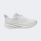 Hoka Clifton 9 Women Running Sneakers White
