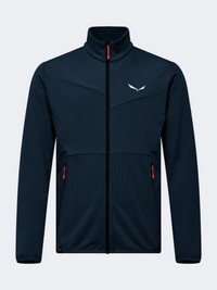Salewa Puez Cammino Polarlite Men Hiking Jacket Blueberry