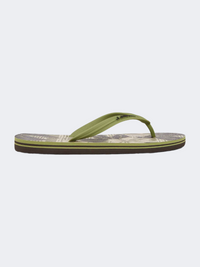 Oneill Profile Graphic Men Beach Slippers Green