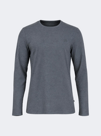 Oil & Gaz Casual Men Lifestyle Long Sleeve Heather Grey