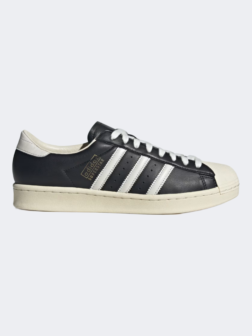 Adidas Superstar Vintage Men Originals Shoes Core Black/White