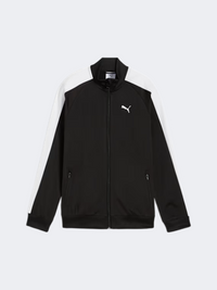 Puma T7 Boys Lifestyle Jacket Black