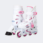 Roces Orlando Iii Girls Skating Roller Skates White/Pink
