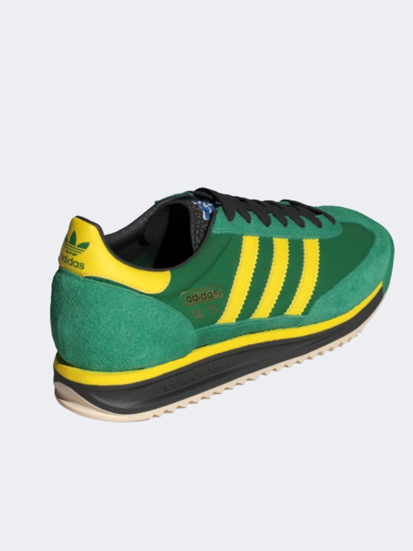 Adidas Sl 72 Rs Men Original Shoes Green/Yellow/Black