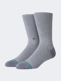 Stance Icon Unisex Lifestyle Sock Grey Heather