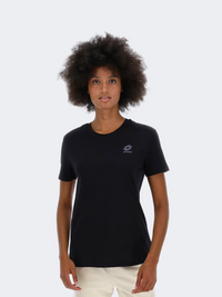 Lotto Smart Og Women Lifestyle T-Shirt Black/Asphalt Grey