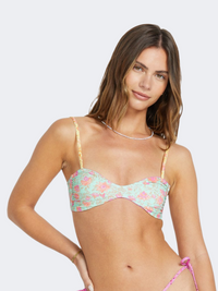 Billabong Folk Story Trilet Women Beach Bra Multicolor