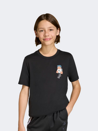 Adidas Minecraft Training Kids-Boys Sportswear T-Shirt Black