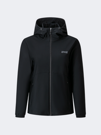 Erke Knitted Sports Women Training Jacket Black