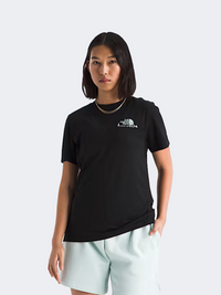 The North Face Monte Regular Graphic Women Lifestyle T-Shirt Black