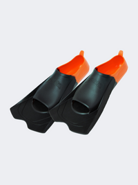 Zoggs Short Blade Eco Kids Swim Fins Black/Orange
