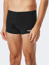 Tyr Solid Square Leg Men Swim Tight Black