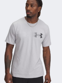 Under Armour Left Chest Logo Men Lifestyle T-Shirt Mod Grey/Black
