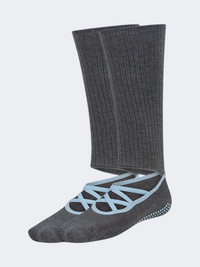 Oil And Gaz Comfy Women Pilates Socks Grey