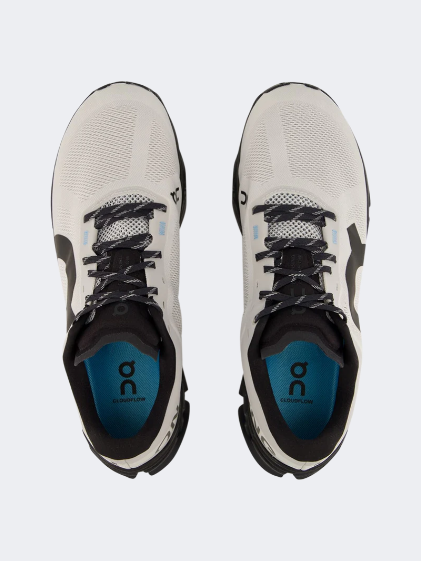 On Cloudflow 5 Men Running Shoes Glacier/Black
