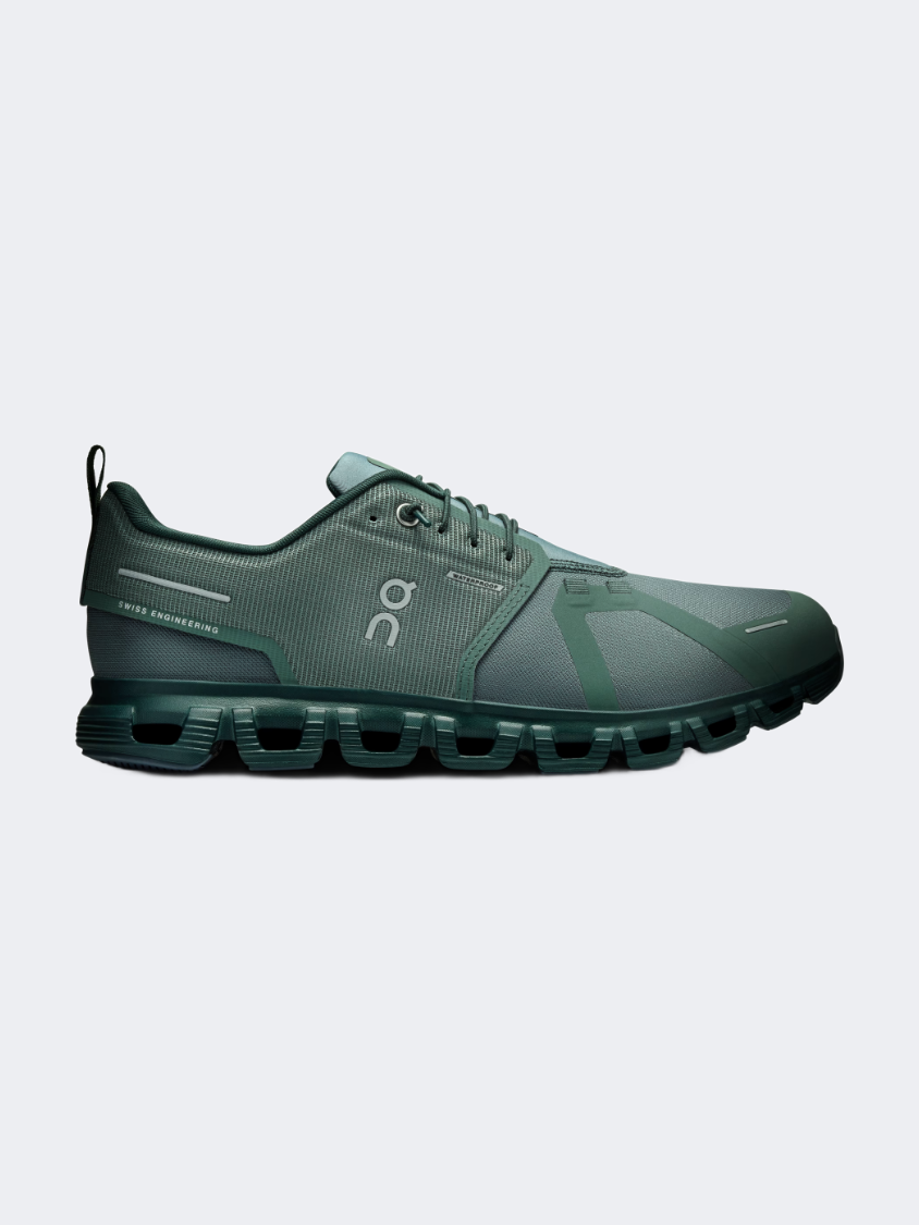 On Cloud 6 Waterproof Men Lifestyle Shoes Olive/Evergreen