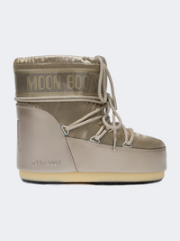 Moonboot Icon Low Glance Unisex After Ski Boot Platinum