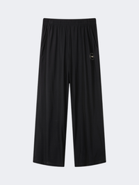 Erke Knitted Cropped Woman Lifestyle Pant Black