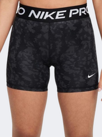 Nike Pro Df Sport Aop Girls Lifestyle Short Black/White