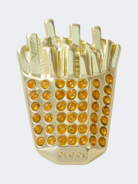 Crocs French Fries Unisex Lifestyle Pins Gold